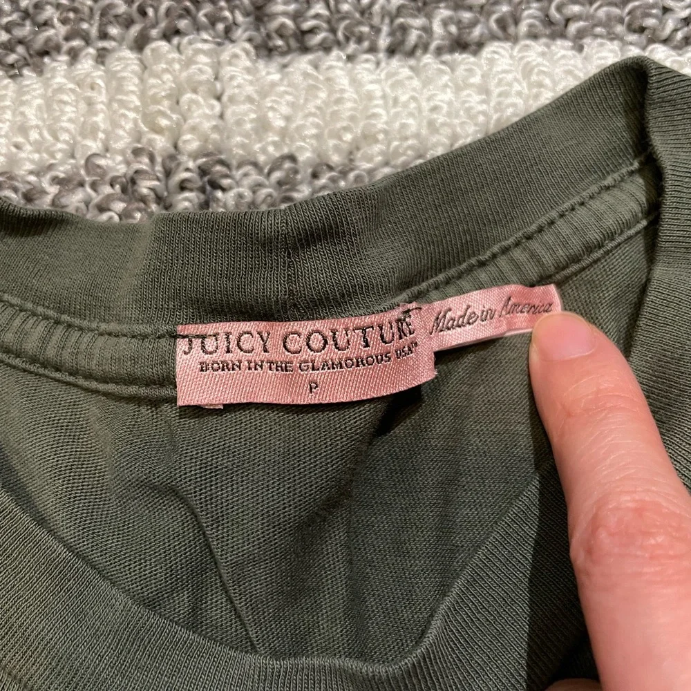 Y2K Juicy Couture Swarovski crystal tshirt - Picture 4 of 7